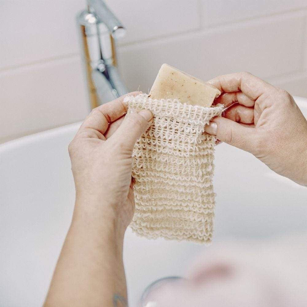 Sisal Exfoliating Soap Bag