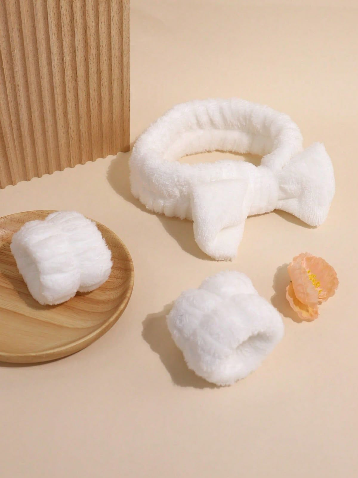 Spa Wrist &amp; Headband Set (3-Piece)